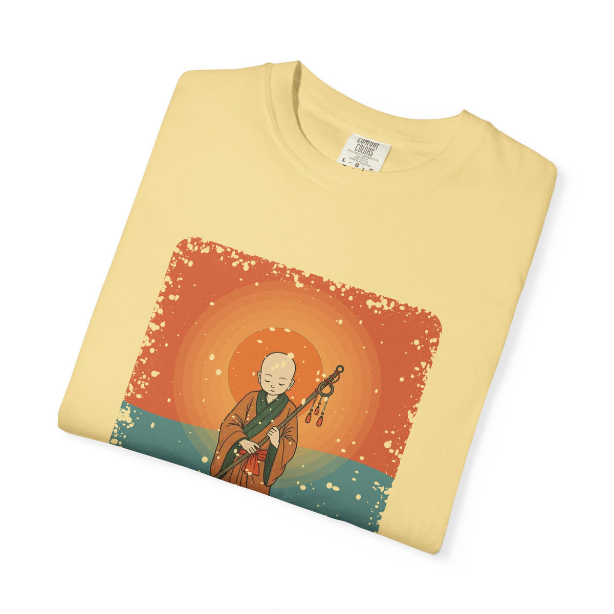 Jizō · “Travel buddy.” — Garment-Dyed T-Shirt