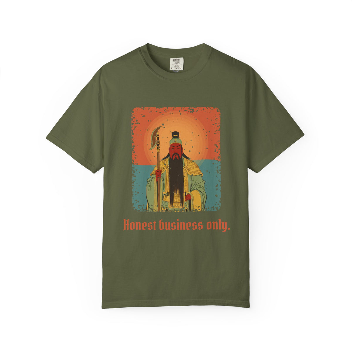 Guan Gong: Guardian of the Temple — Garment-Dyed T-Shirt