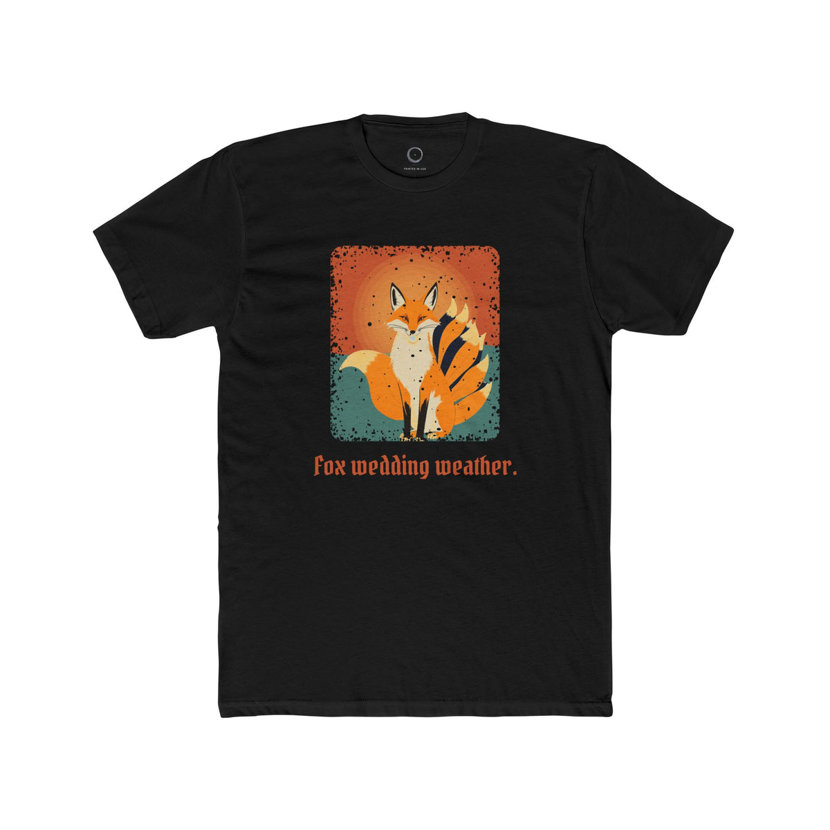 Kitsune · “Fox wedding weather.” — Unisex T-Shirt