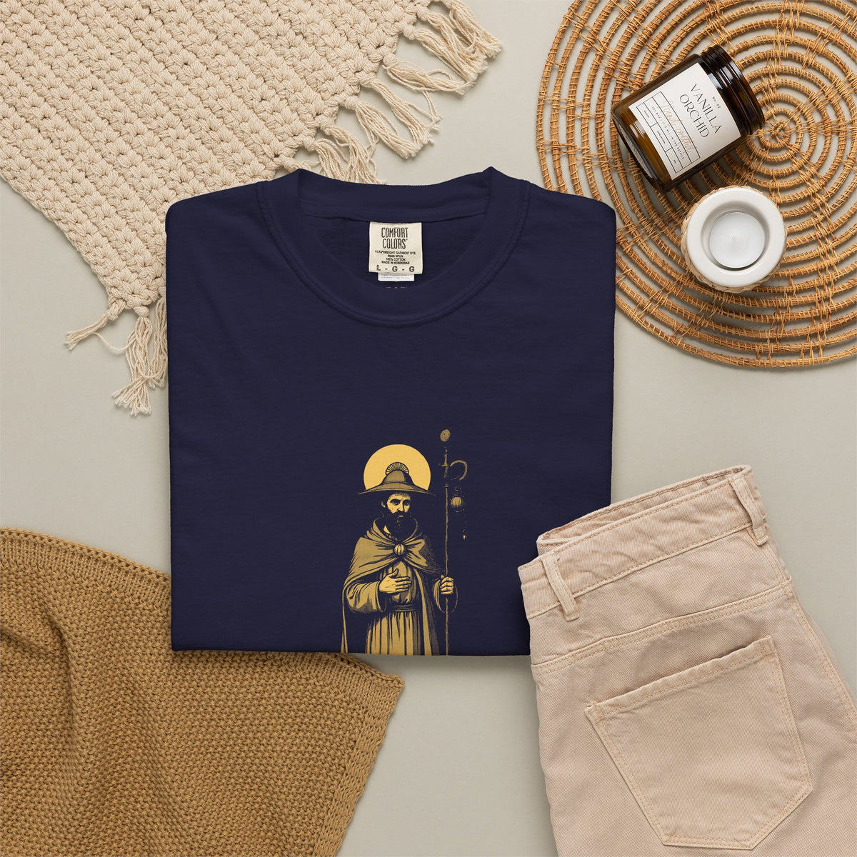 St James the Greater · “Are we there yet?” — Garment-Dyed One-Ink Tee