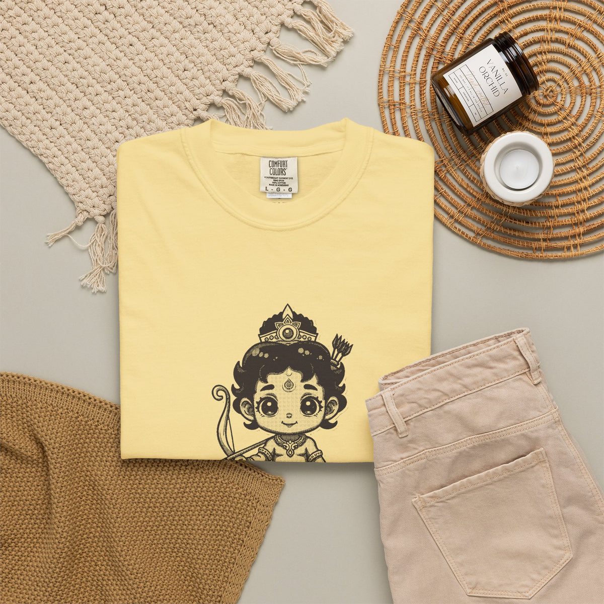 Rama: Kodanda Rama — Garment-Dyed One-Ink Tee