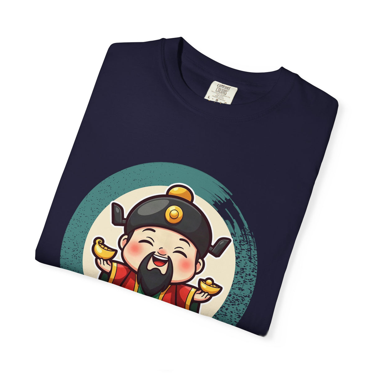 Caishen: Inviting Wealth and Treasure — Garment-Dyed T-Shirt