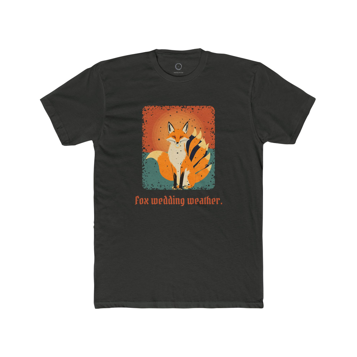 Kitsune · “Fox wedding weather.” — Unisex T-Shirt