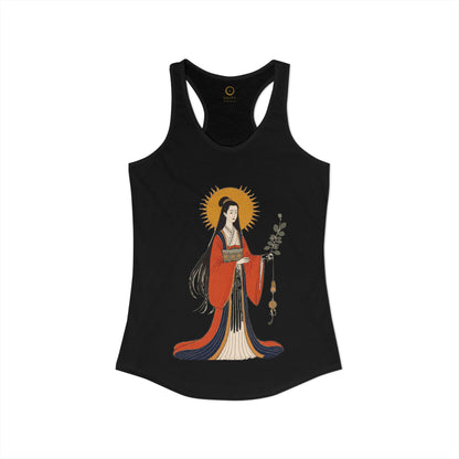 Amaterasu: She Who Shines in Heaven — Women's Racerback Tank