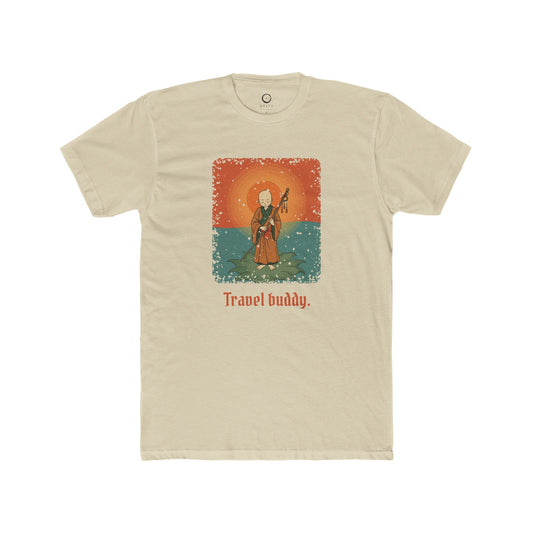Jizō · “Travel buddy.” — Unisex T-Shirt