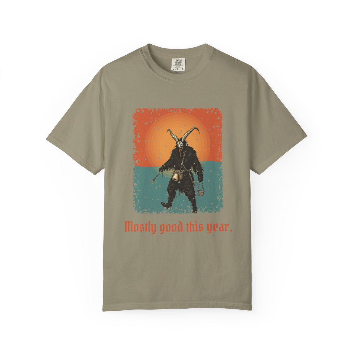 Krampus: Driver of Winter Spirits — Garment-Dyed T-Shirt