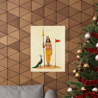 Murugan: Velan, Bearer of the Vel — Art Print