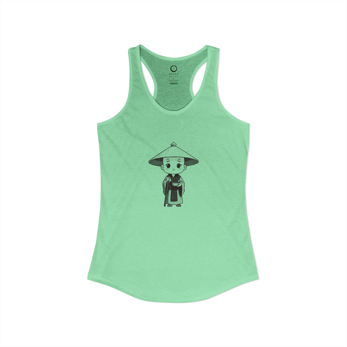 Kōbō Daishi: Walking with Every Pilgrim — Women's Racerback Tank
