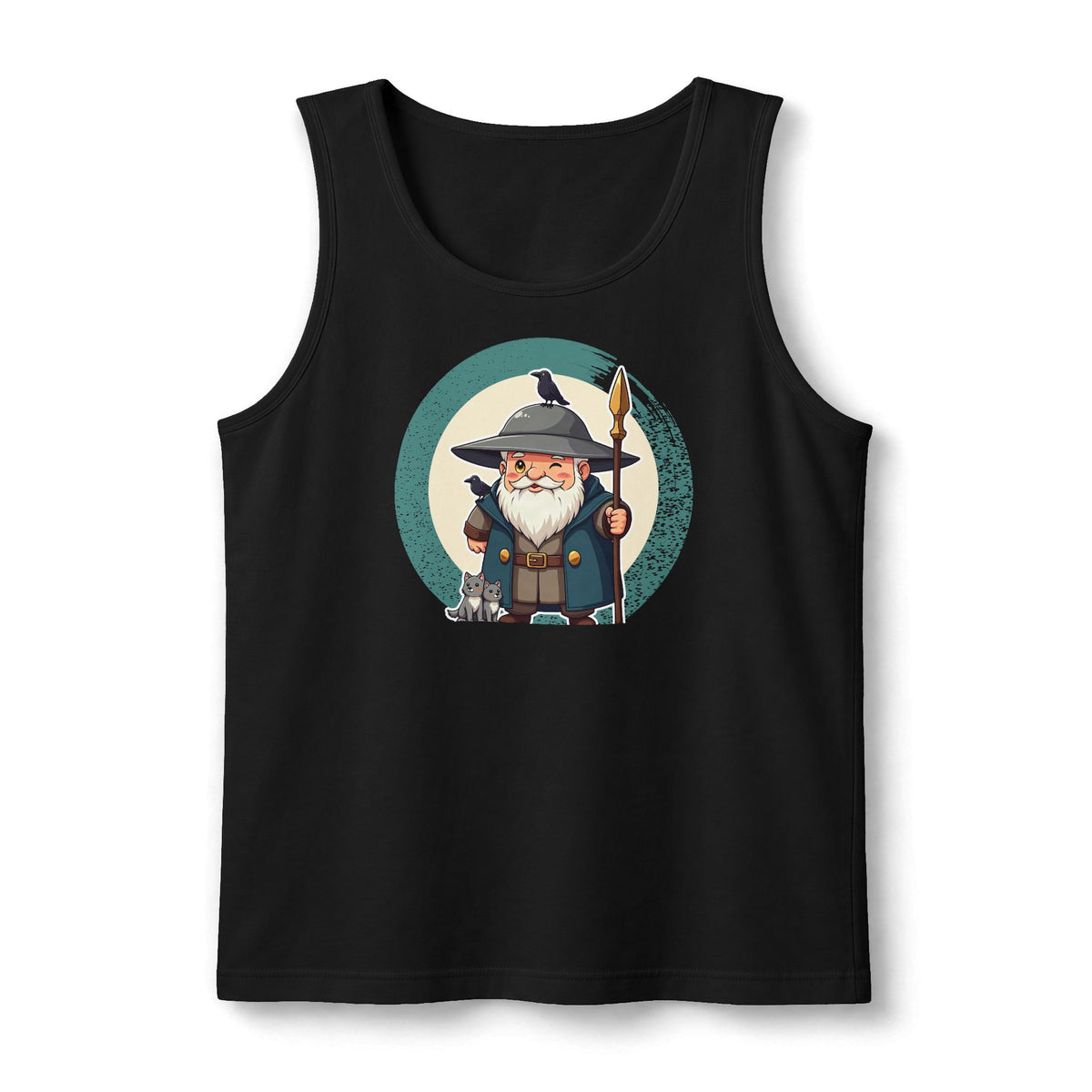 Odin: Gave an Eye for Wisdom — Unisex Muscle Tank