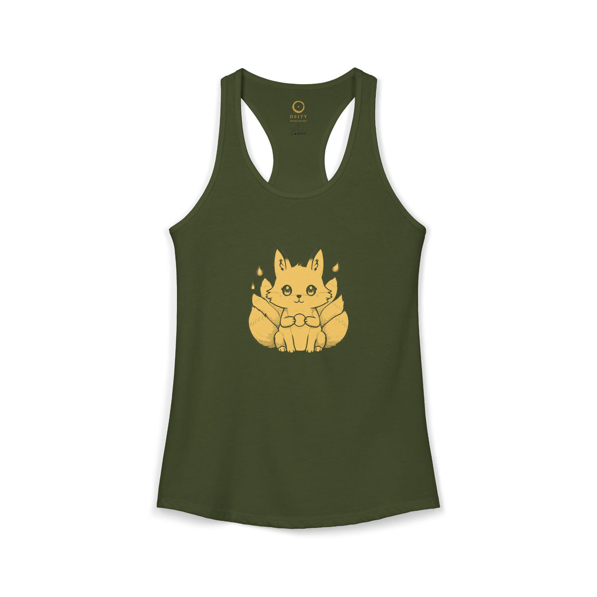 Kitsune: Messenger of Inari — Women's Racerback Tank