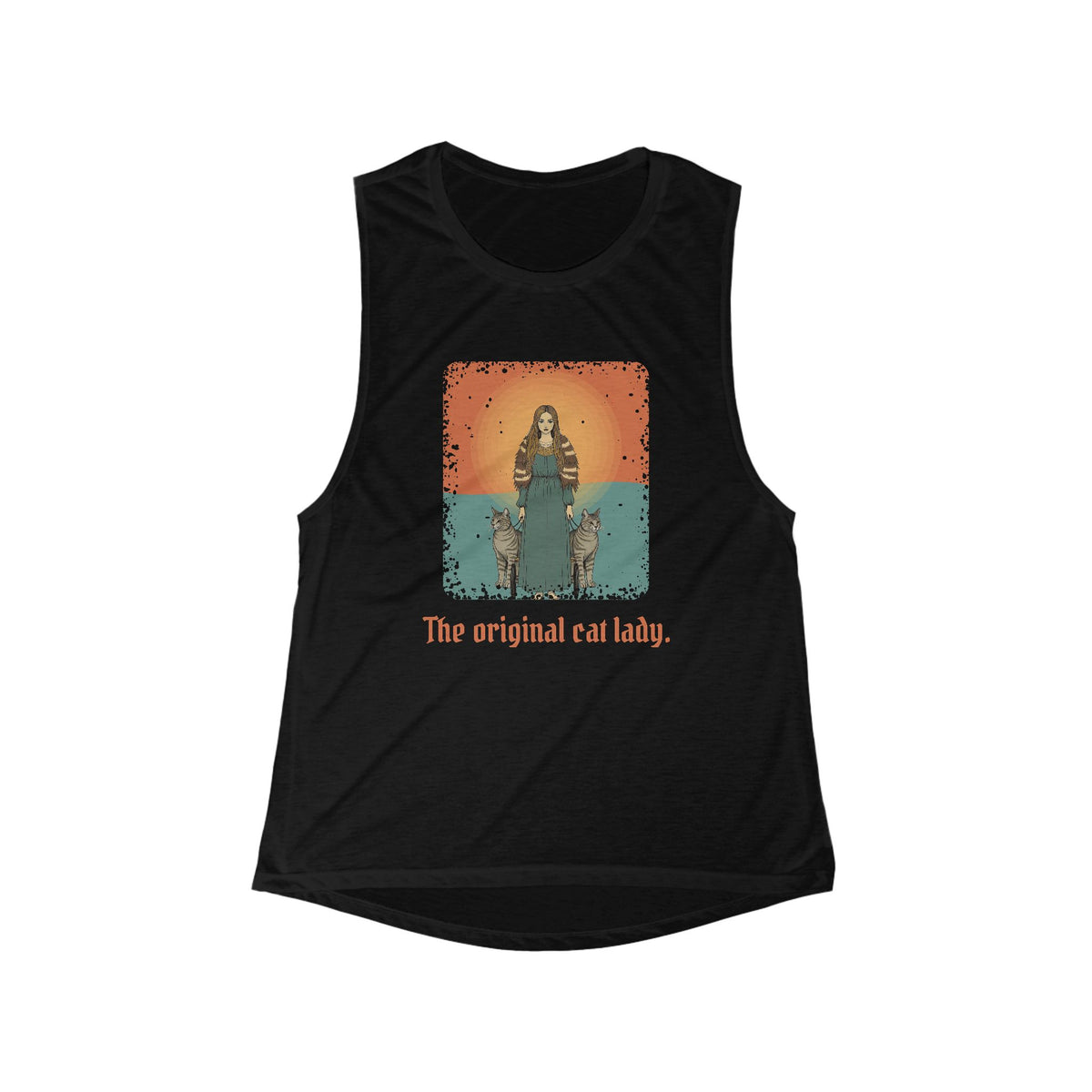 Freyja: Lender of the Falcon Cloak — Women's Flowy Muscle Tank