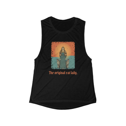 Freyja: Lender of the Falcon Cloak — Women's Flowy Muscle Tank