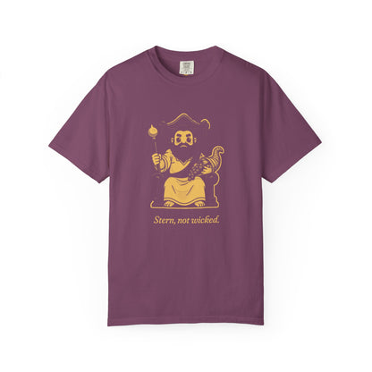 Hades · “Stern, not wicked.” — Garment-Dyed One-Ink Tee