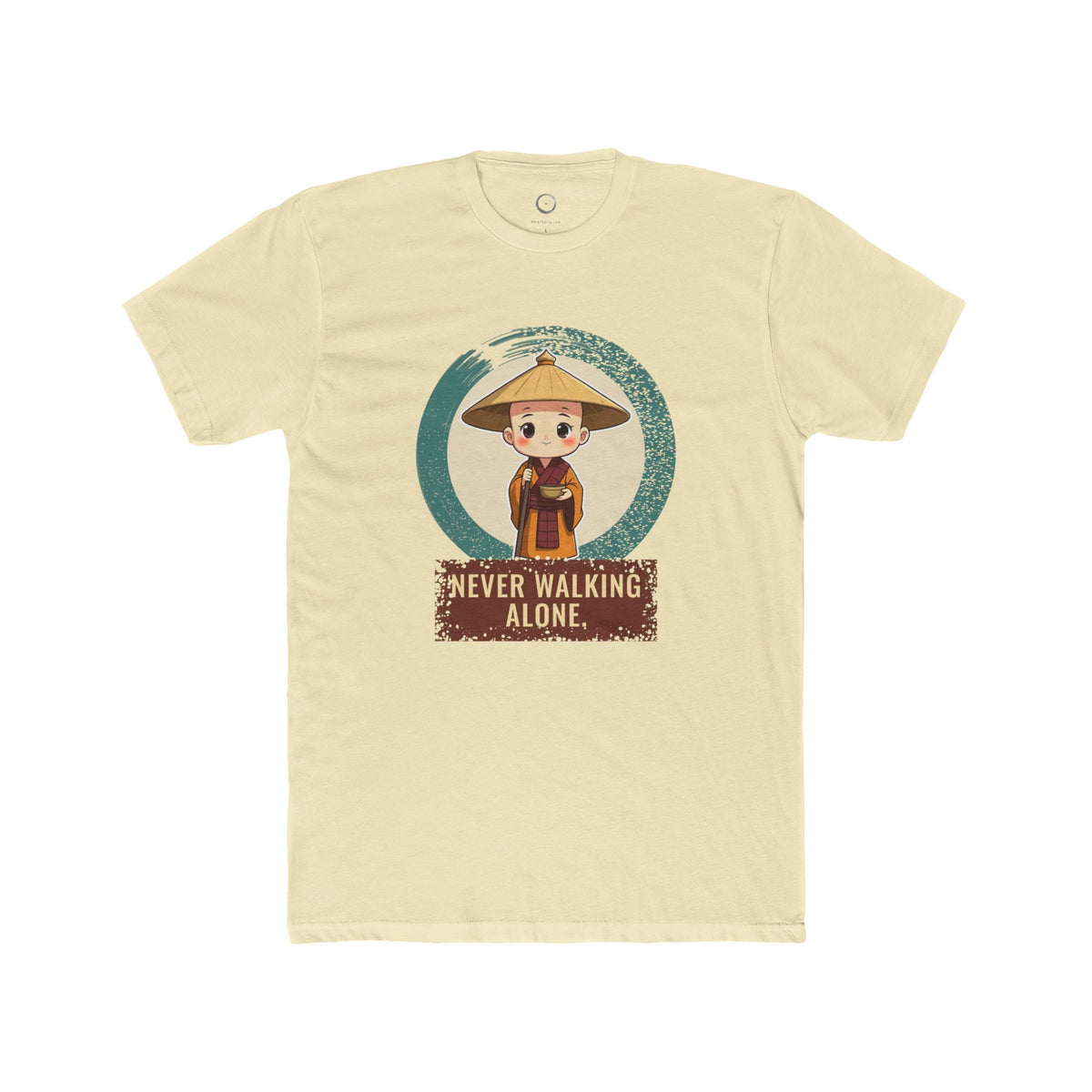 Kōbō Daishi · “Never walking alone.” — Unisex T-Shirt