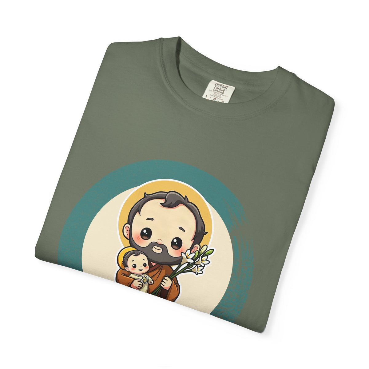 St Joseph · “Said nothing. Did everything.” — Garment-Dyed T-Shirt