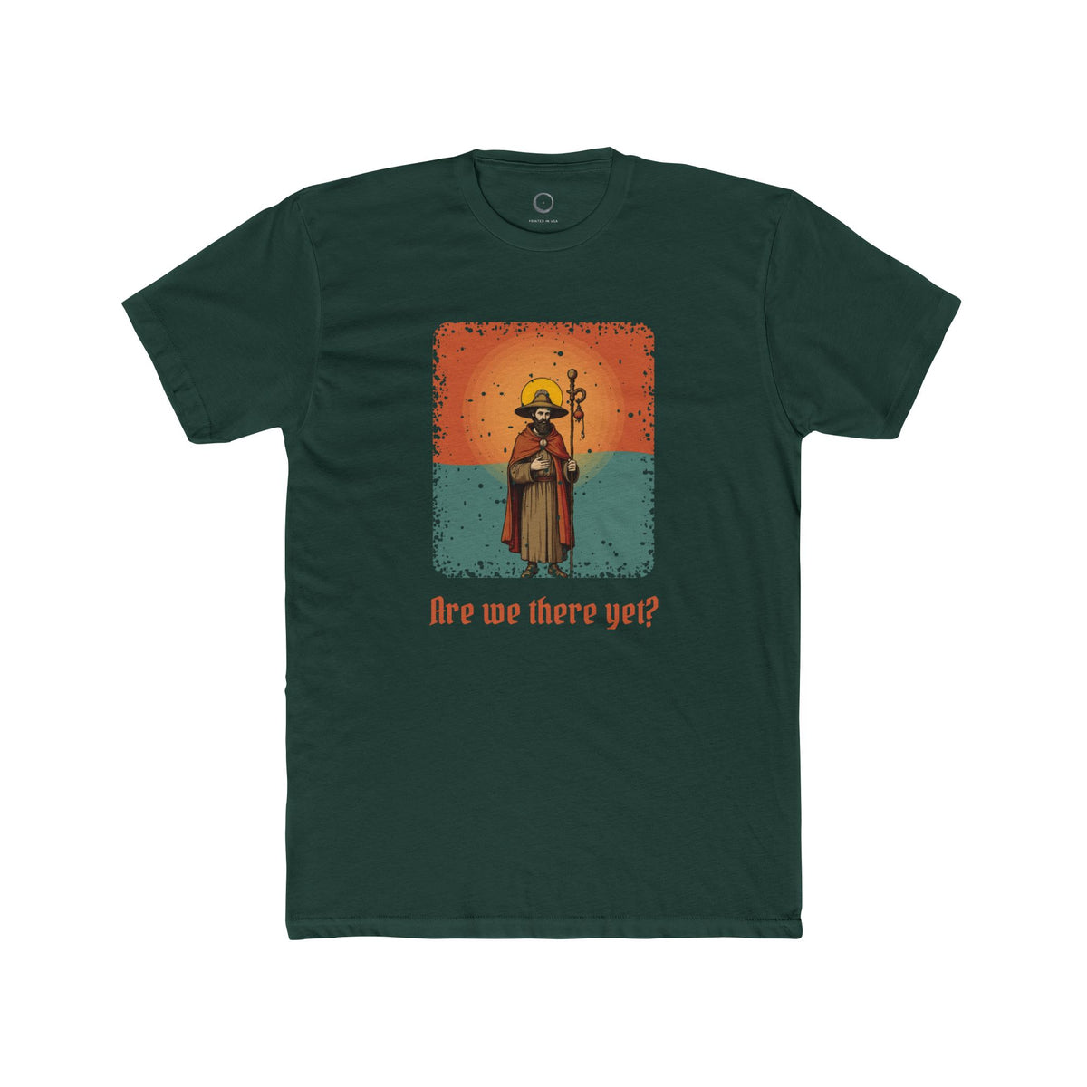 St James the Greater · “Are we there yet?” — Unisex T-Shirt