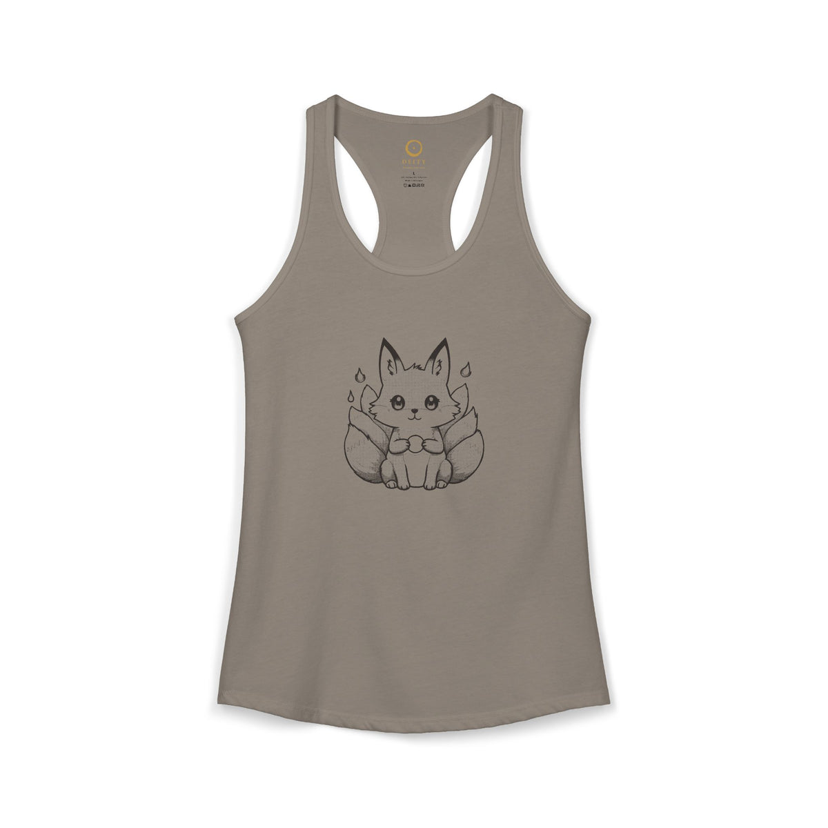 Kitsune: Messenger of Inari — Women's Racerback Tank