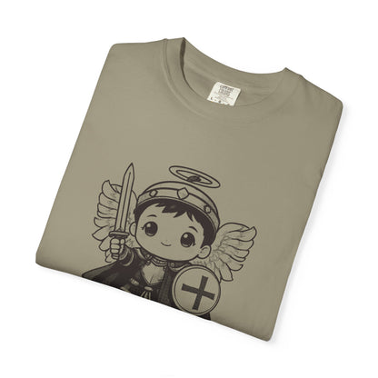 St Michael the Archangel: Prince of the Heavenly Host — Garment-Dyed One-Ink Tee