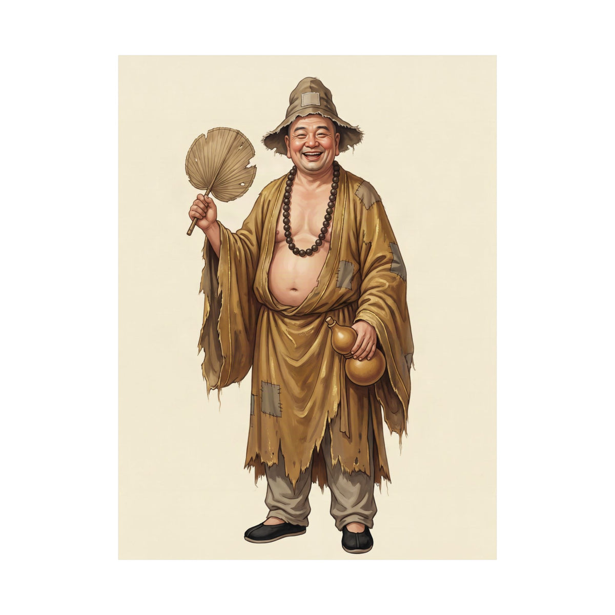 Ji Gong: Logs from the Well — Art Print