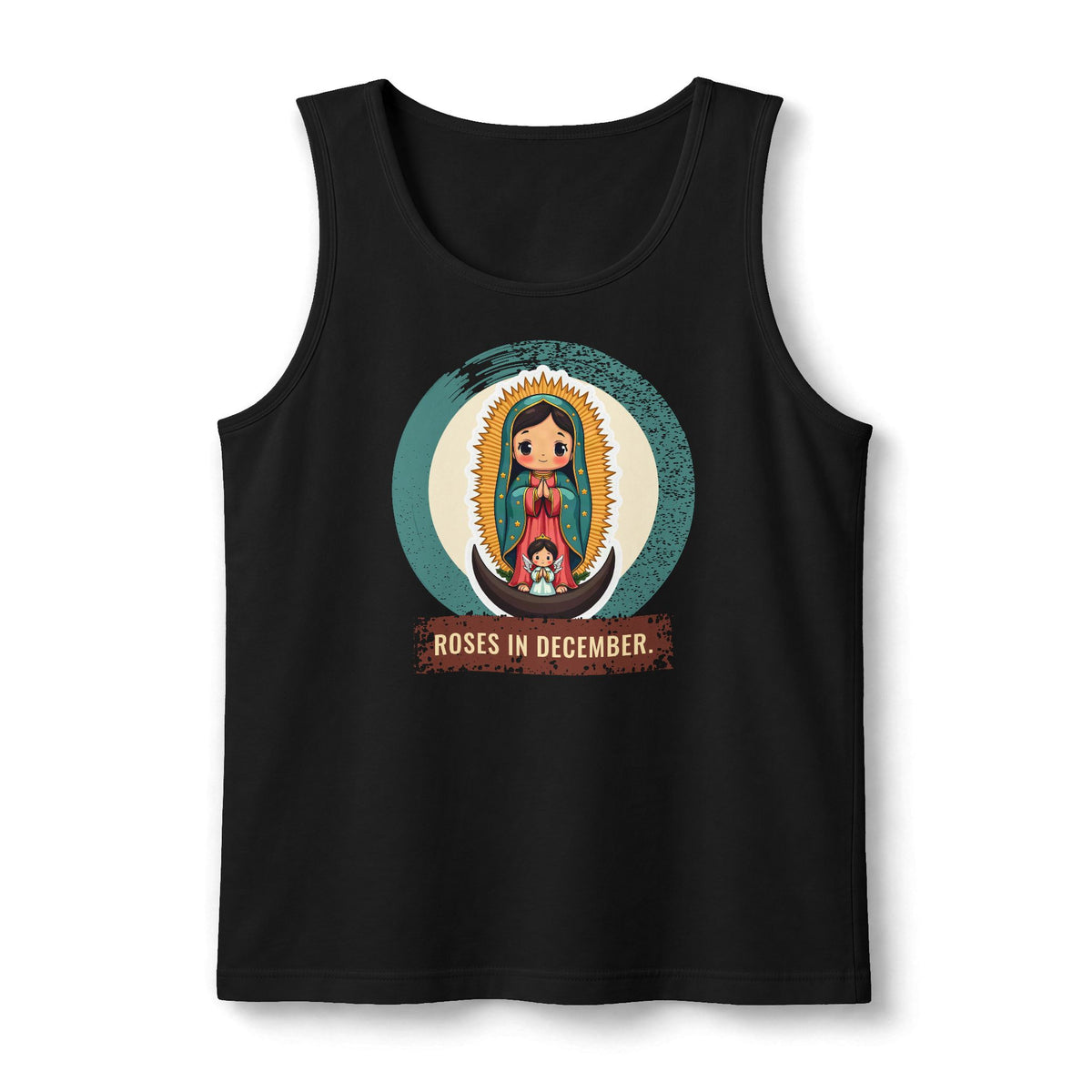 Our Lady of Guadalupe: Empress of the Americas — Unisex Muscle Tank