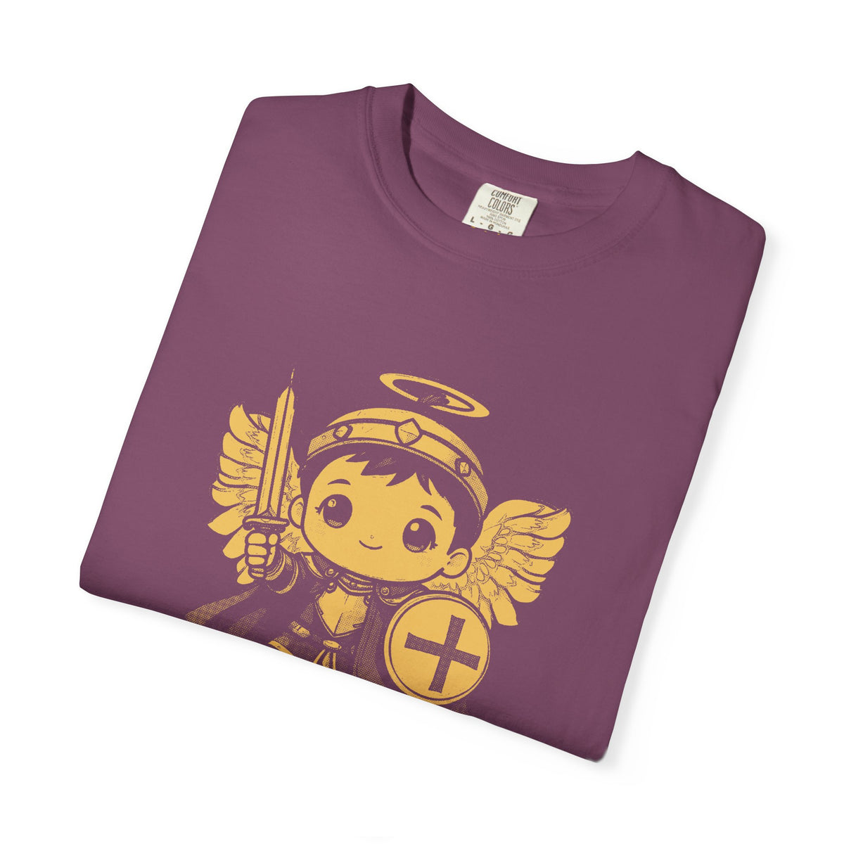 St Michael the Archangel: Prince of the Heavenly Host — Garment-Dyed One-Ink Tee