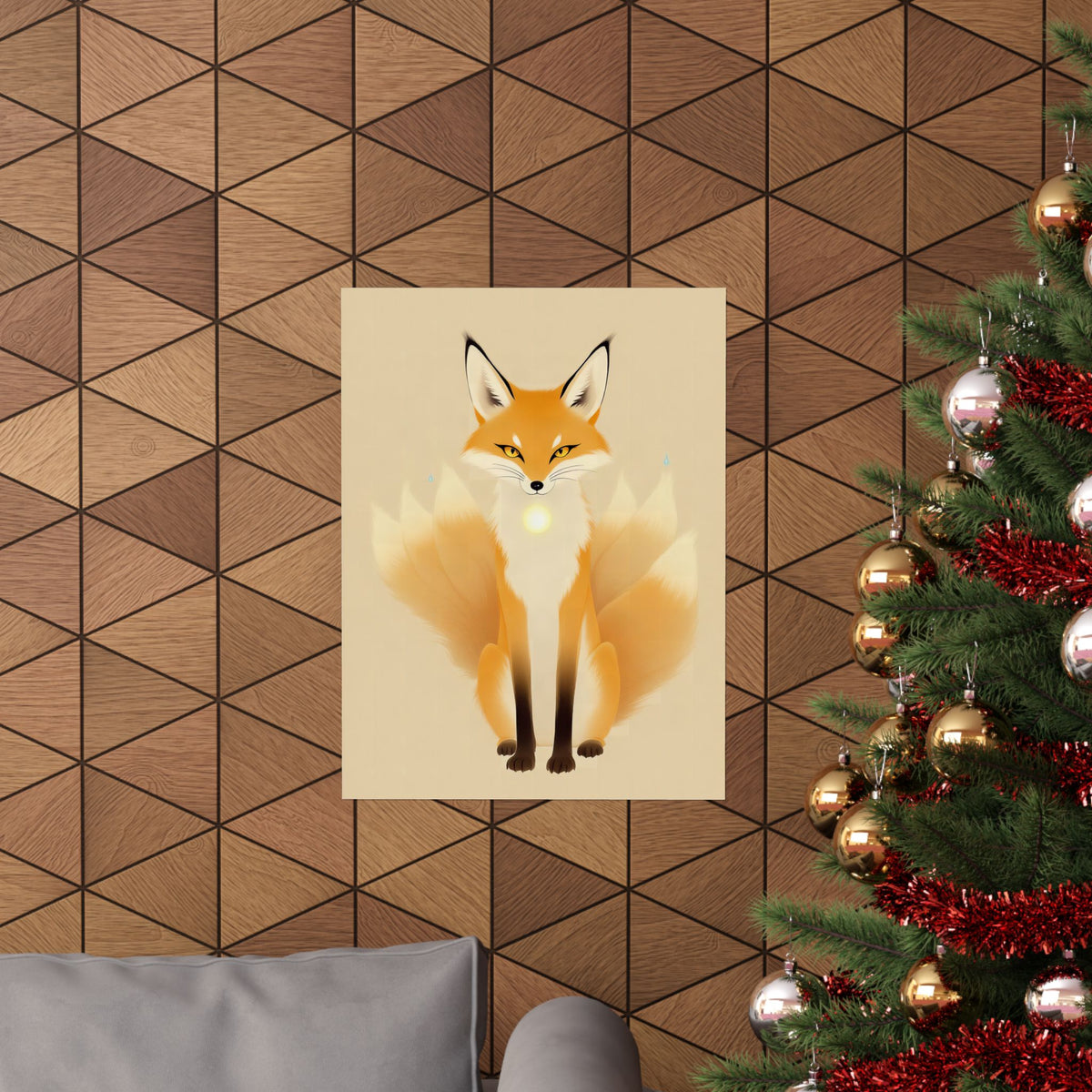 Kitsune: The Nine-Tailed Fox — Art Print