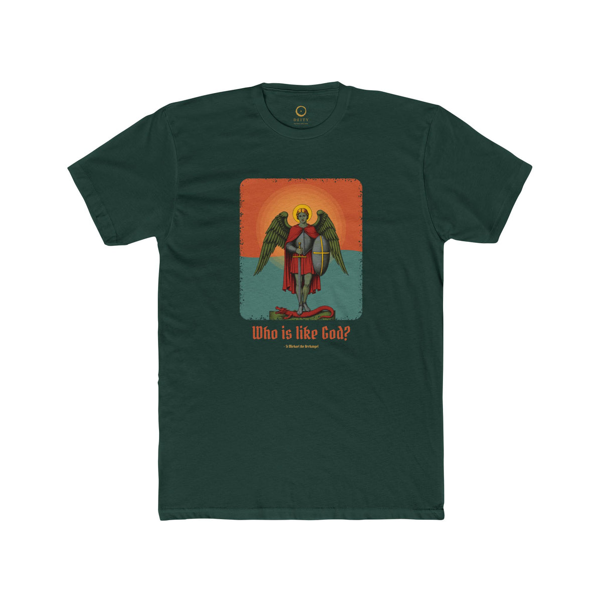 St Michael the Archangel: Chief Commander of Heaven — Unisex T-Shirt