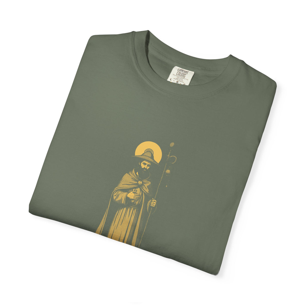 St James the Greater · “Are we there yet?” — Garment-Dyed One-Ink Tee