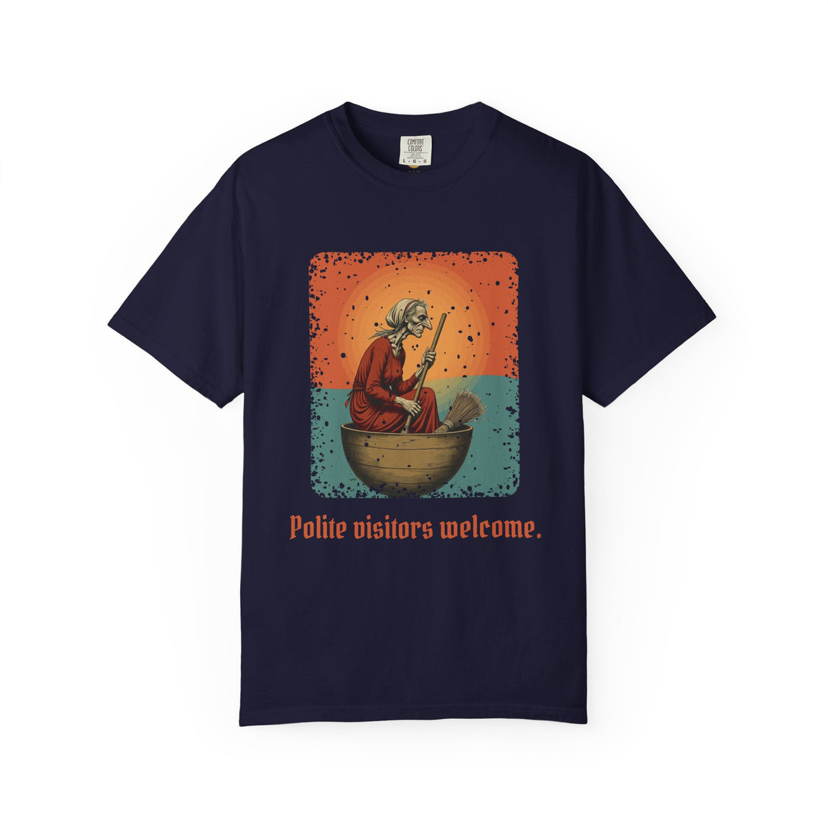 Baba Yaga: Bony Leg — Garment-Dyed T-Shirt
