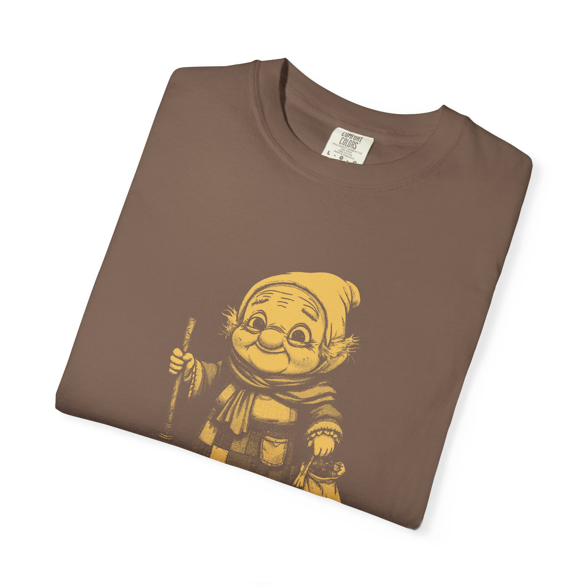 La Befana · “Sweep the old year out.” — Garment-Dyed One-Ink Tee