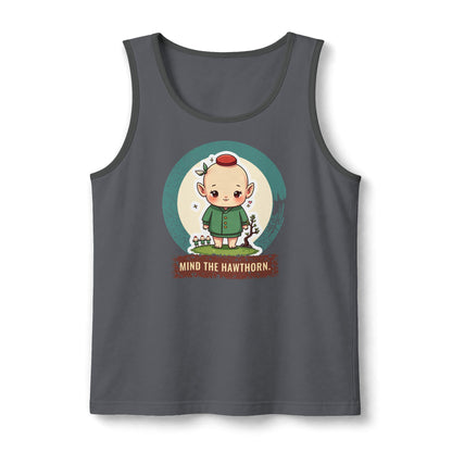 Aos Sí: Green Jacket, Red Cap — Unisex Muscle Tank