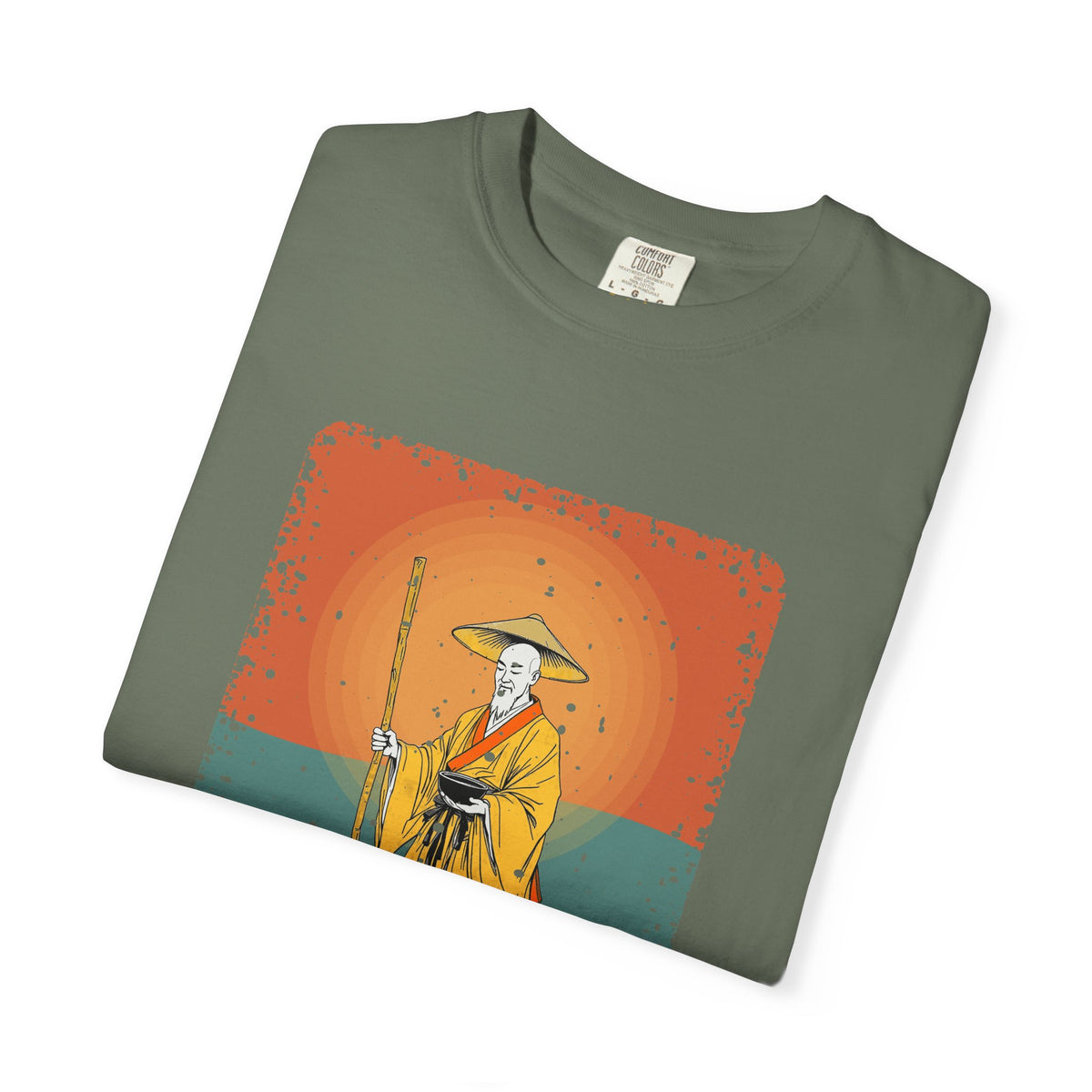 Kōbō Daishi · “Never walking alone.” — Garment-Dyed T-Shirt