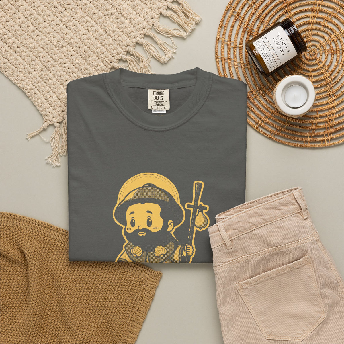 St James the Greater · “Are we there yet?” — Garment-Dyed One-Ink Tee