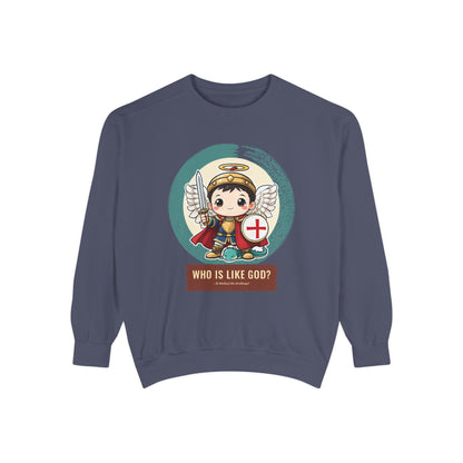 St Michael the Archangel: Prince of the Heavenly Host — Garment-Dyed Sweatshirt