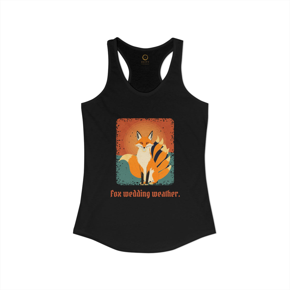 Kitsune: Keeper of the Star Ball — Women's Racerback Tank