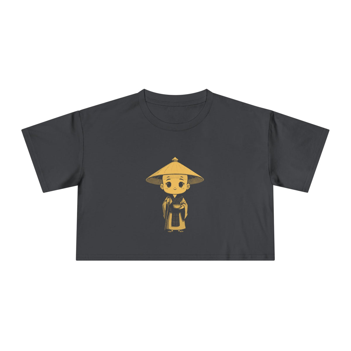Kōbō Daishi: Walking with Every Pilgrim — Women's Crop Tee