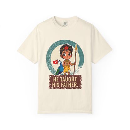 Murugan: Two Companions from One Tree — Garment-Dyed T-Shirt