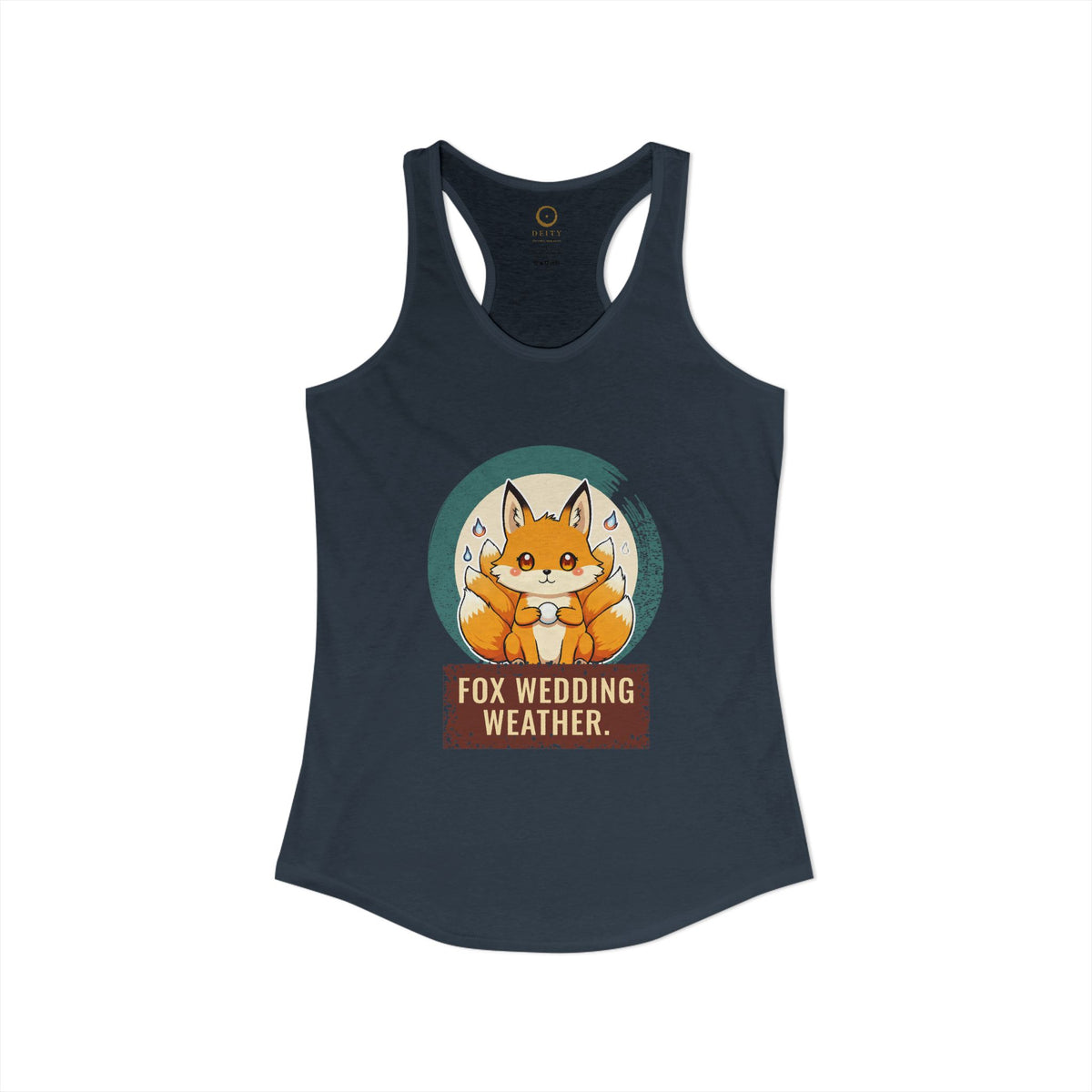 Kitsune: Messenger of Inari — Women's Racerback Tank