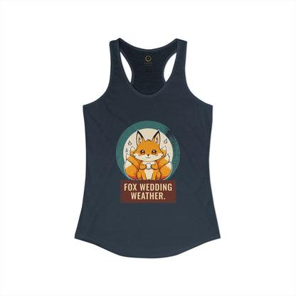 Kitsune: Messenger of Inari — Women's Racerback Tank