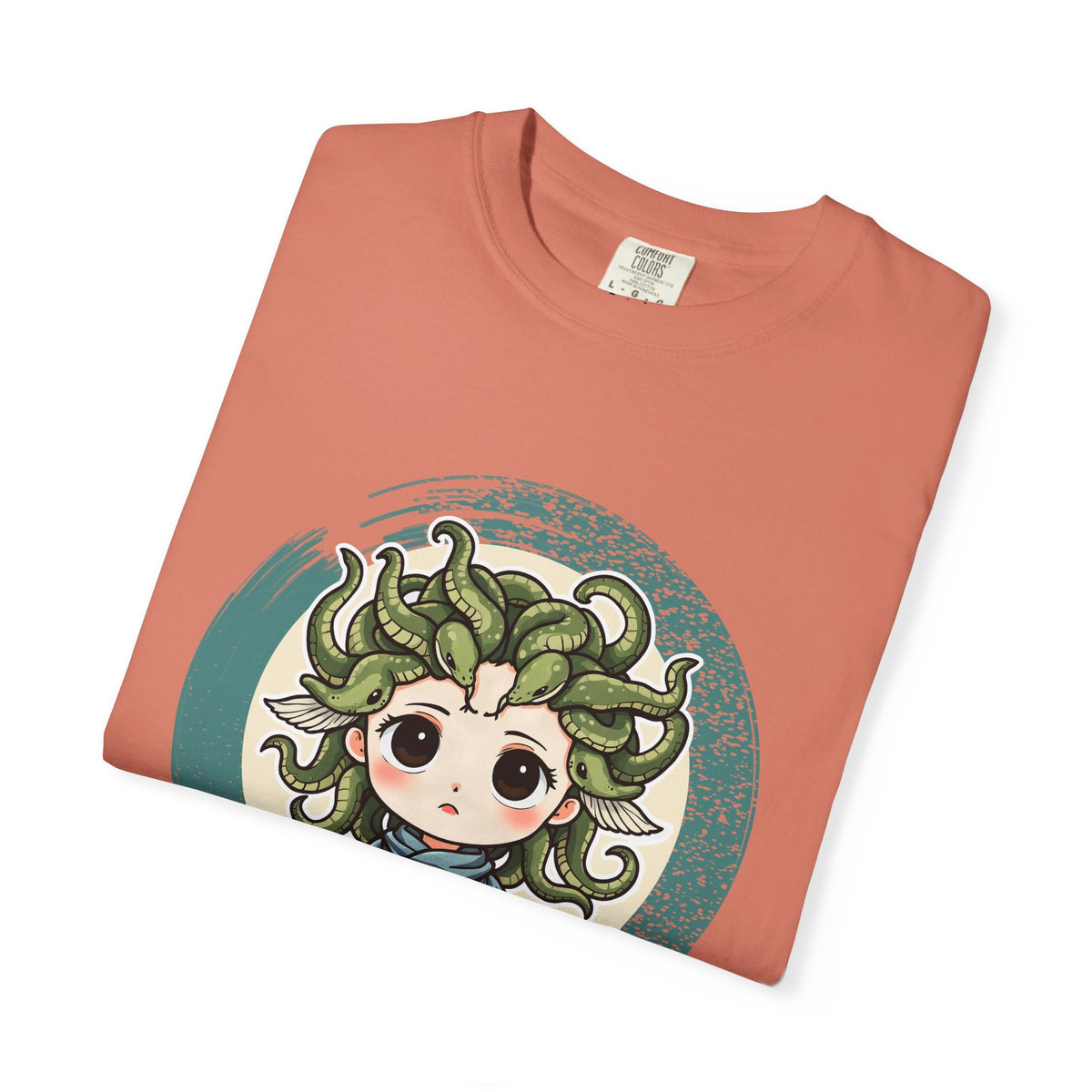 Medusa · “Look again.” — Garment-Dyed T-Shirt