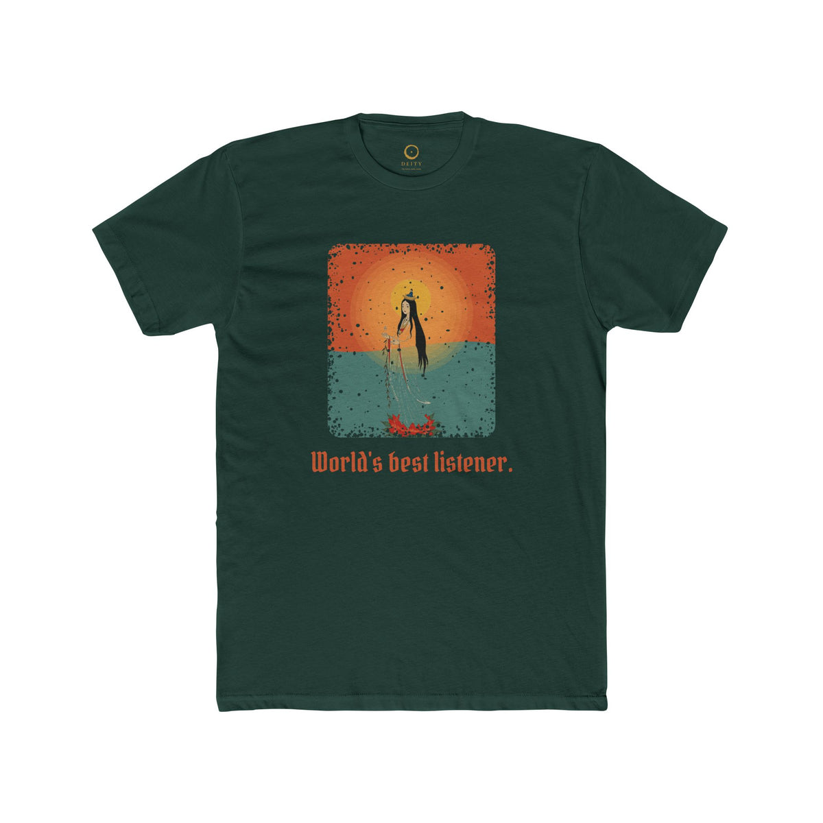 Guanyin: White-Robed Bodhisattva — Unisex T-Shirt