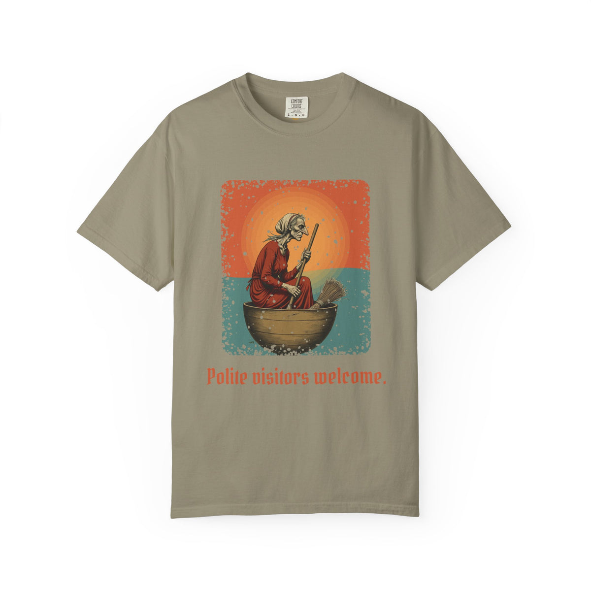Baba Yaga: Bony Leg — Garment-Dyed T-Shirt