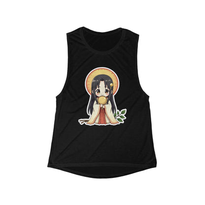 Amaterasu: Great Woman of the Sun — Women's Flowy Muscle Tank