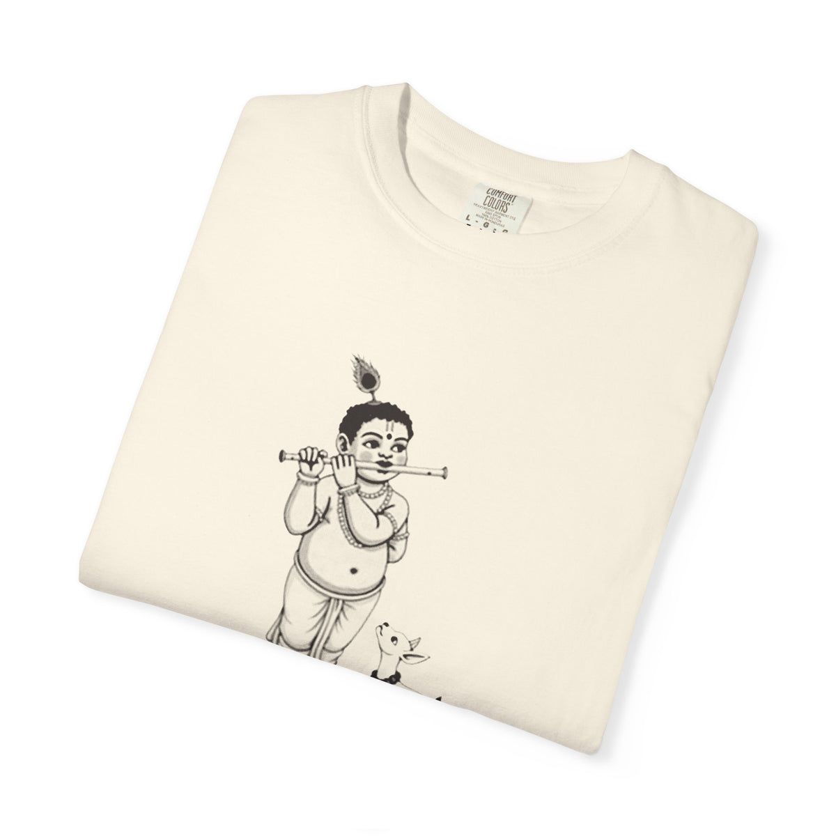 Krishna · “Butter thief. Heart thief.” — Garment-Dyed One-Ink Tee