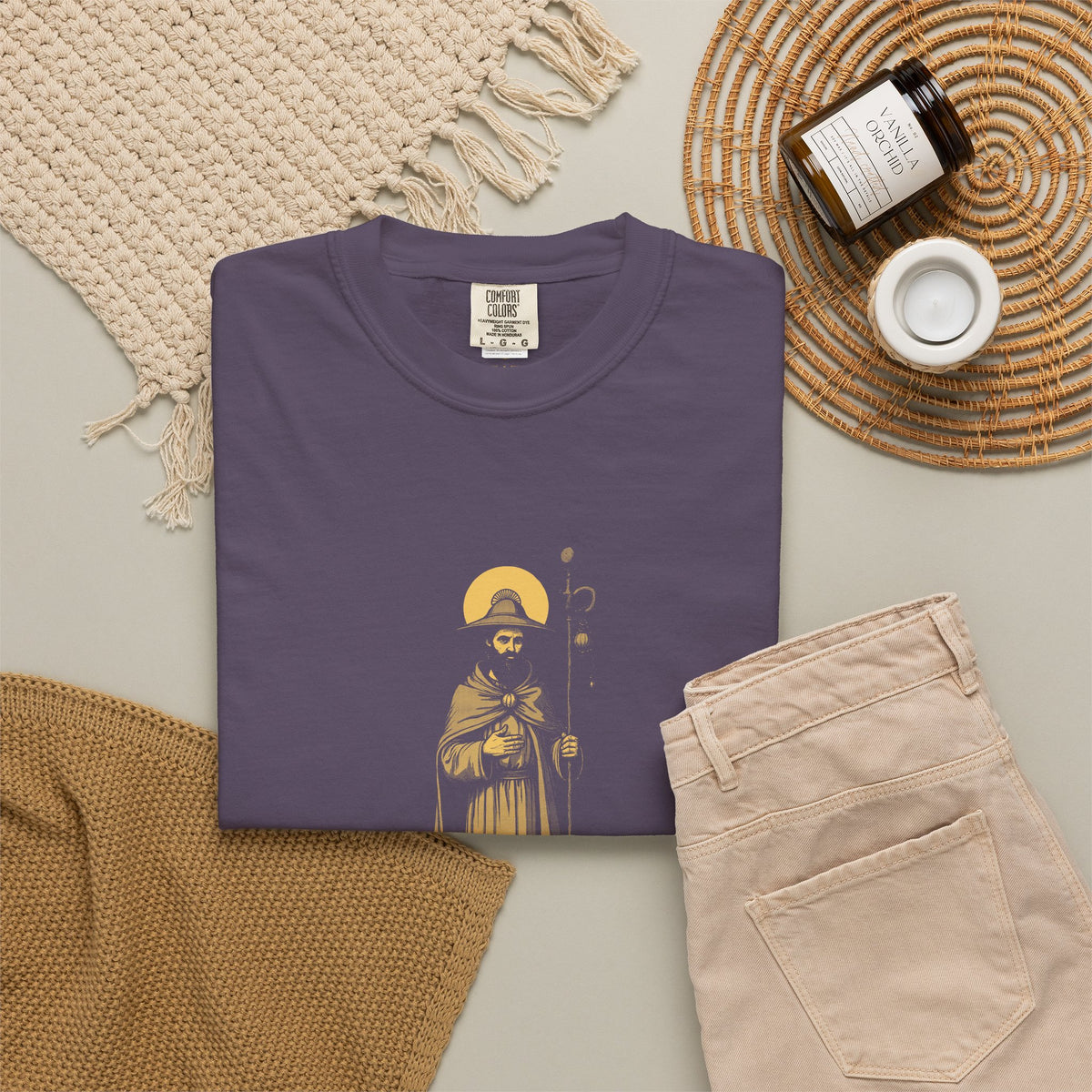 St James the Greater · “Are we there yet?” — Garment-Dyed One-Ink Tee