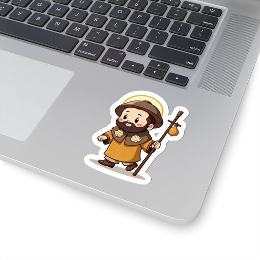 St James the Greater: Patron of Pilgrims — Sticker