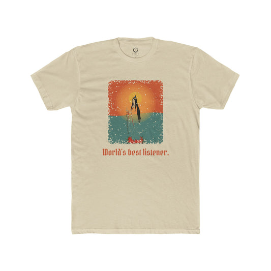 Guanyin · “World's best listener.” — Unisex T-Shirt