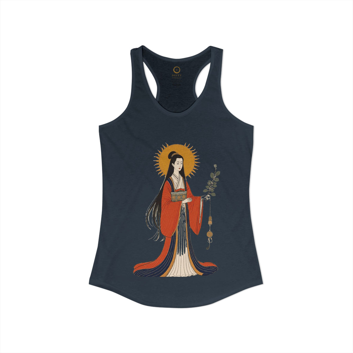 Amaterasu: She Who Shines in Heaven — Women's Racerback Tank