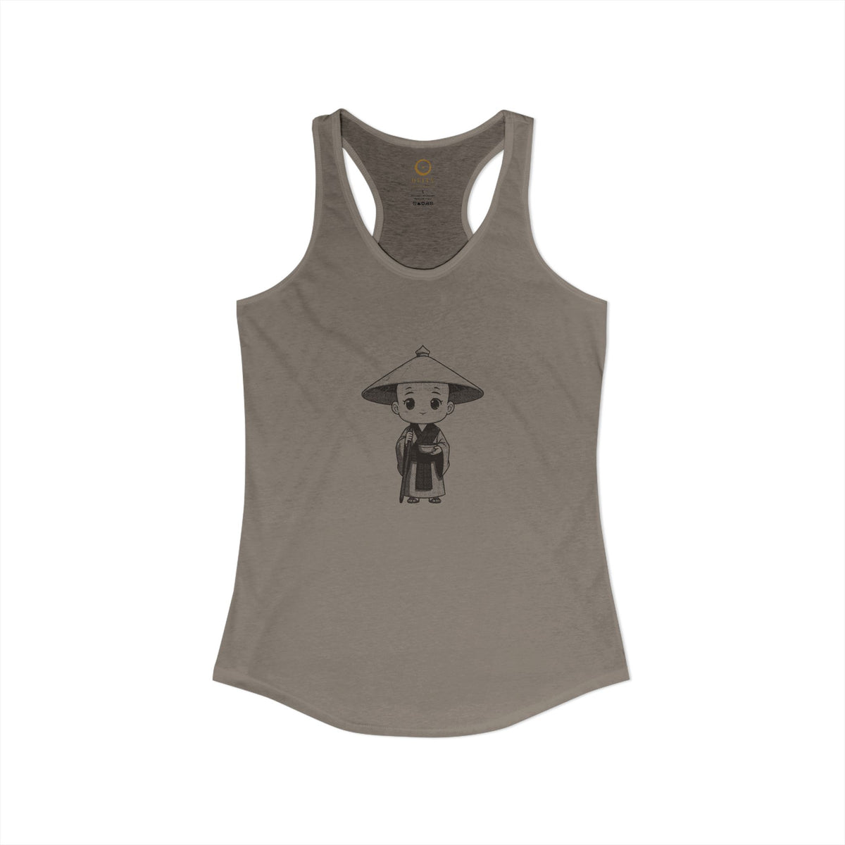 Kōbō Daishi: Walking with Every Pilgrim — Women's Racerback Tank