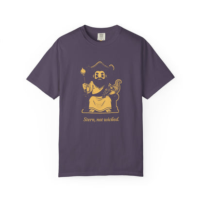 Hades · “Stern, not wicked.” — Garment-Dyed One-Ink Tee